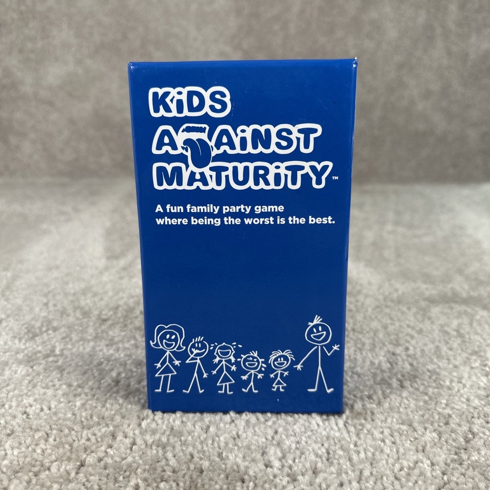 Kids Against Maturity Card Family Game